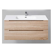 Тумба с раковиной BelBagno Etna ETNA-1000-2C-SO-WO-P 100 Rovere Bianco