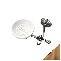 Мыльница Stil Haus Idra I09(25-BI) бронза/белый Мыльница Stil Haus Idra I09(25-BI) бронза/белый