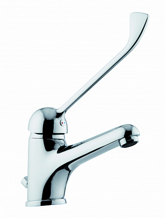 Смеситель Remer Kiss K14L для раковины медицинский, хром