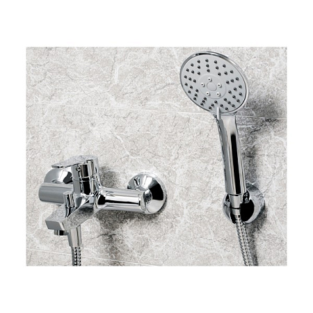 Смеситель WasserKRAFT Rhin 4401 для ванны с душем, хром