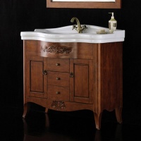 Тумба с раковиной BelBagno Abile 95 ciliegio