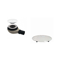 Сифон для поддона Hatria Leaf H3 Y3AC77 хром