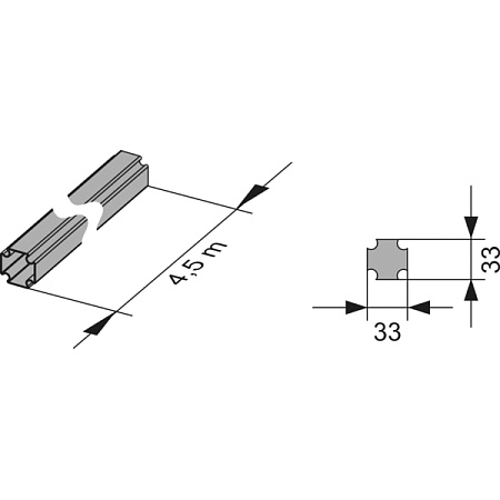 Профиль Tece TECEprofil 9000000