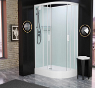 Душевая кабина Frank F412L М White 120x80x220 без крыши, белый Душевая кабина Frank F412L М White 120x80x220 без крыши, белый