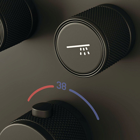 Душевой комплект Sancos Space SC3006MB черный матовый