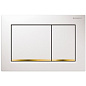 Кнопка смыва Geberit Sigma 30 115.883.KK.1 белый/золото