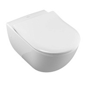 Унитаз подвесной Villeroy & Boch Subway 66001001 альпийский белый Унитаз подвесной Villeroy & Boch Subway 66001001 альпийский белый