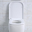 Чаша для подвесного унитаза BelBagno Veneto BB132CHR белый - фото 5