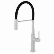 Смеситель Clever CHEF 60145 для кухонной мойки, белый