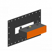 Cкрытая монтажная часть Gessi Eleganza 44639.031 встроенного смесителя для ванны