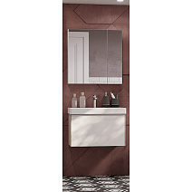 Мебель для ванной Aquaton Асти 1A263001AXD70 70 белый/ясень шимо Мебель для ванной Aquaton Асти 1A263001AXD70 70 белый/ясень шимо