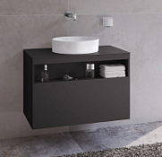 Тумба с раковиной Keuco Stageline 32863970000 80 вулканит