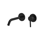 Смеситель Fima Carlo Frattini Snap F3121WLX8NS для раковины, черный матовый