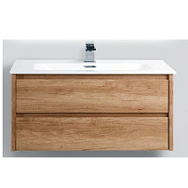 Тумба с раковиной BelBagno Kraft KRAFT-1000-2C-SO-RNN 100 rovere nebrasca nature