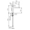 Смеситель Palazzani Digit 49304510 для раковины Midi, хром - фото 2