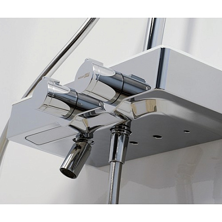Душевая стойка WasserKRAFT Thermo A11301 хром