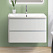 Тумба с раковиной BelBagno Albano ALBANO-800-2C-PIA-BL 80 подвесная, Bianco Lucido