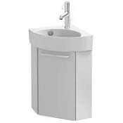 Тумба под раковину Jacob Delafon Odeon Rive Gauche EB2580G-R5-G1C 45 белый, ручки хром