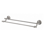 Полотенцедержатель Zorg Antic AZR 13 SL двойной, серебро