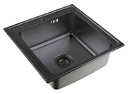 Мойка кухонная Zorg Inox Pvd SZR 5050 GRAFIT графит
