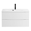 Тумба с раковиной BelBagno Marino MARINO-1000-2C-SO-BO-P 100 bianco opaco