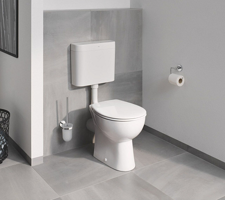 Крышка-сиденье Grohe Bau Ceramic 39493000 микролифт, белый