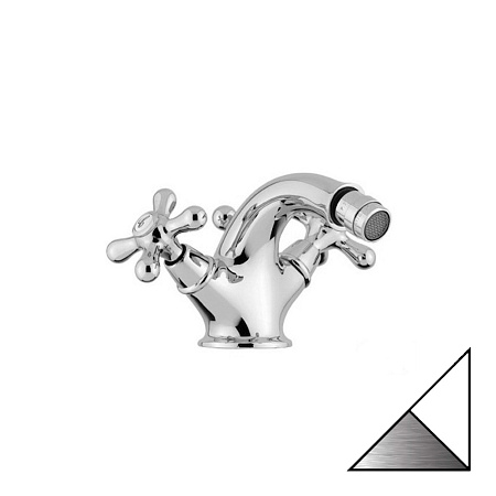 Смеситель Emmevi Deco Ceramic 12014BC для биде, белый/хром