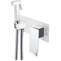 Гигиенический душ со смесителем Boheme 147-WCR.2 белый/хром Гигиенический душ со смесителем Boheme 147-WCR.2 белый/хром