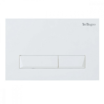 Кнопка смыва BelBagno Marmi BB009-MR-BIANCO белый