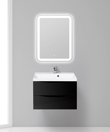 Мебель для ванной BelBagno Marino MARINO-700-2C-SO-NL-P 70 nero lucido
