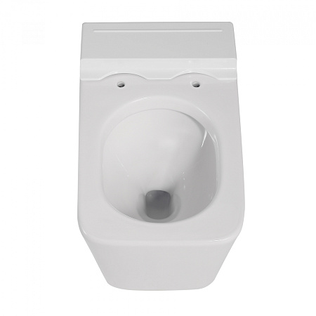 Унитаз подвесной ABBER Rechteck AC1202P с импульсным смывом, белый