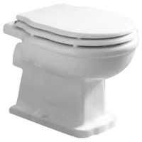 Унитаз приставной BelBagno Boheme  BB115CB горизонтальный выпуск