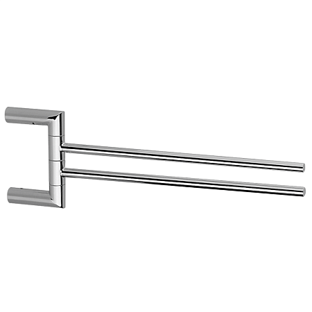 Полотенцедержатель Cisal System SY09021021 47 двойной, хром
