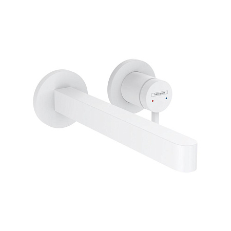Смеситель Hansgrohe Finoris 76050700 для раковины, белый матовый