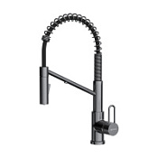 Смеситель Omoikiri Mikawa-2-Plus-SB-GM 4994454 для кухонной мойки, вороненая сталь