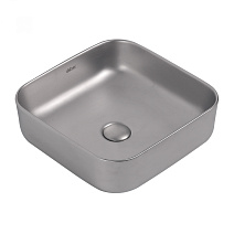 Раковина накладная ABBER Rechteck AC2211MS серебро матовое Раковина накладная ABBER Rechteck AC2211MS серебро матовое