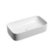 Раковина накладная Ceramica Nova Element CN6054 70.5x38x15 белый