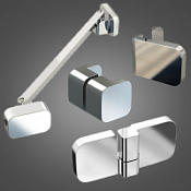 Монтажный набор Ravak Brilliant B SET BSDPS-L D01000A076 80,90 хром