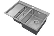 Мойка кухонная Zorg Inox R 5178-2-R нержавеющая сталь