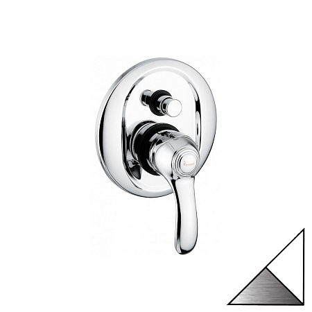 Смеситель Emmevi Harmony 22019BC для душа, белый/хром