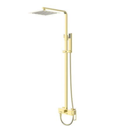 Душевая стойка BelBagno Luce  LUC-VSCM-ORO золото