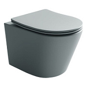 Унитаз подвесной Ceramica Nova Balearica CN6000MH антрацит матовый