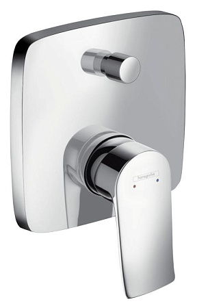 Смеситель Hansgrohe Metris 31454000 для ванны с душем, хром