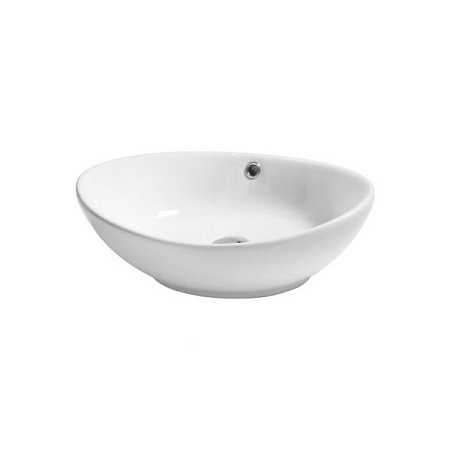 Раковина накладная Azzurra Lavabi Arredo VUL 55bi*0 55х36 белый