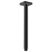 Кронштейн для верхнего душа Hansgrohe Vernis Shape 26407670 черный матовый