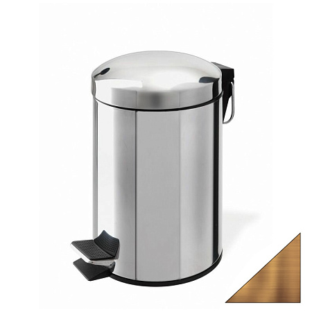 Мусорное ведро Stil Haus 478-5L(25) бронза