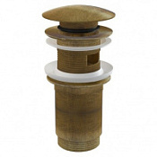 Донный клапан для раковины AlcaPlast A392ANTIC бронза