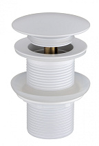 Донный клапан Boheme 612-MW для раковины, белый матовый Донный клапан Boheme 612-MW для раковины, белый матовый