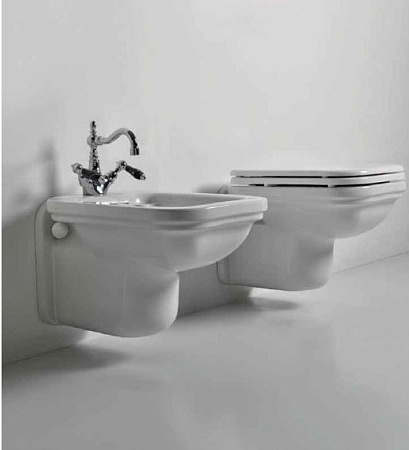 Унитаз подвесной Kerasan Waldorf 411501bi белый