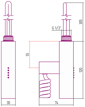 МЭМ Сунержа Без серии 03-1517-5007 для электрических, золото